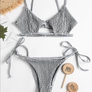 NWT Grey Bikini!